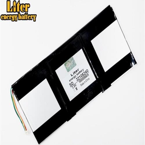 5 thread 32105240 3.8V 10000MAH 30105240 Universal Li-ion for tablet pc 9 inch 10 11