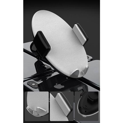 Phone Holder Car Mount Qi Wireless Charger Car Holder Stand Quick Fast Charge Charging Pad for Universal Car