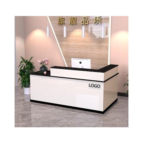 Company reception desk cashier counter commercial bar clothing store beauty salon small corner counter