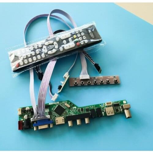 Kit for LP173WD1(TL)(B2) USB HDMI LCD LED 40pin LVDS TV AV Controller driver board 17.3" 1600X900 Panel Screen VGA remote