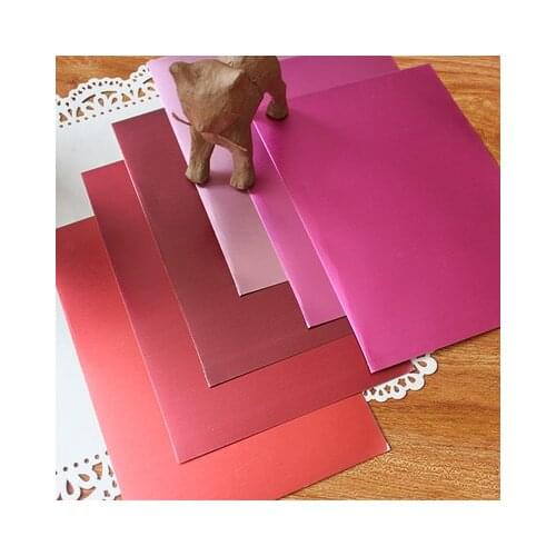 KSCRAFT A4 COLOUR SHADES SATIN BERRY SHADES 250GSM