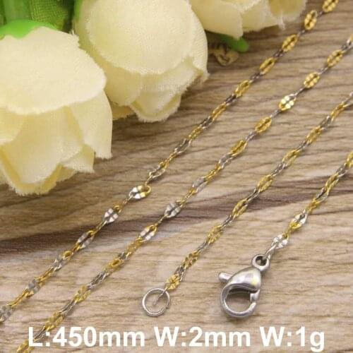 Hot Selling Accessories Wholesale Stainless Steel Vintage Jewelry Fashion Chain Necklace NFHGBHAC
