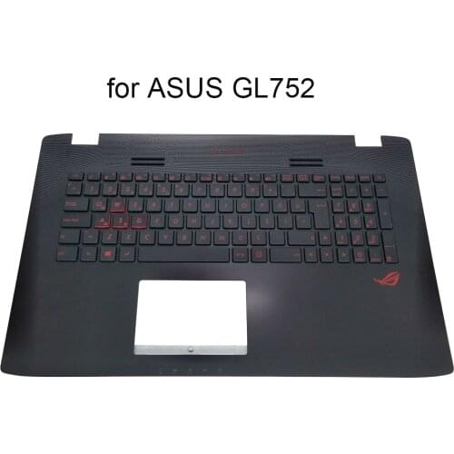 New turkish backlit keyboard for ASUS ROG GL752 GL752VW GL752VM GL752VL TR Turkey gaming notebook pc Upper case 90NB0A41 R31TI0