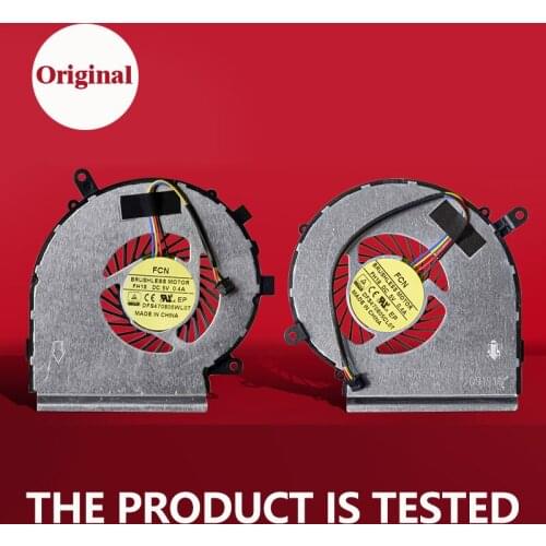 New original fan for MSI GE72 GE62 PE60 PE70 GL62 GL72 GP62 2QE 6QG MS-1794 MS-1795 cooler radiator PAAD06015SL N317 N318