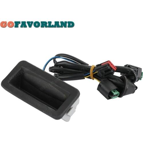 WarriorsArrow Black Trunk Tailgate Lock Release Handle Switch LR020997 For Land Rover Freelander 1999-2006 LR2 2008-2015