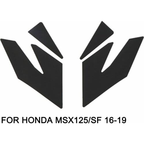OLPAY Motorcycle Gas Tank Side Traction Knee Protector Anti Slip Pad For Honda MSX125 MSX125SF 2016-2019