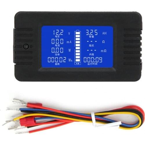 PZEM-015 Multifunctional Battery Meter Current Voltage Power Energy Capacity Impedance Tester Battery Test Detector