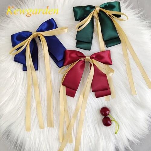 Kewgarden Hair bows for baby girls little girl hair accessories baby bows 6pcs