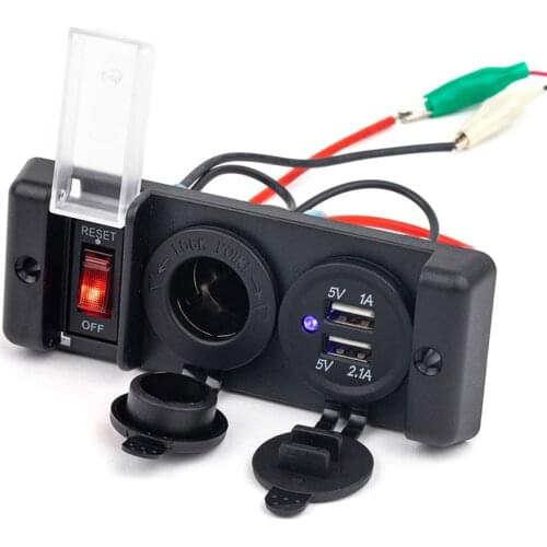 Universary Modification Switch Marine Panel Combination Switch Rocker Boat type Charger Panel Car Accessorise Toggle