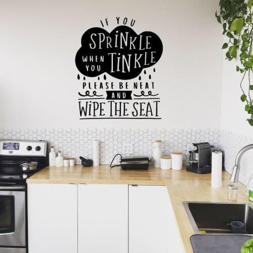 Vinyl Kitchen Quotes Wall Art Decal Kitchen Sticker For Home Kitchen Decoration Removable A002738
