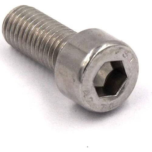10-25Pcs M2 M2.5 M3 M4 M5 M6 M8 304 Stainless Steel Metric Thread Hexagon Head Screw No knurling On The Side