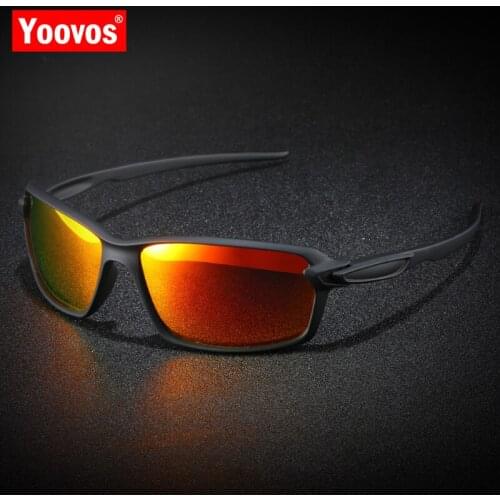 Yoovos 2021 Fashion Polarized Sunglasses Men High Quality Mirror Driving Sun Glasses Vintage Brand Goggle Lentes De Sol Hombre