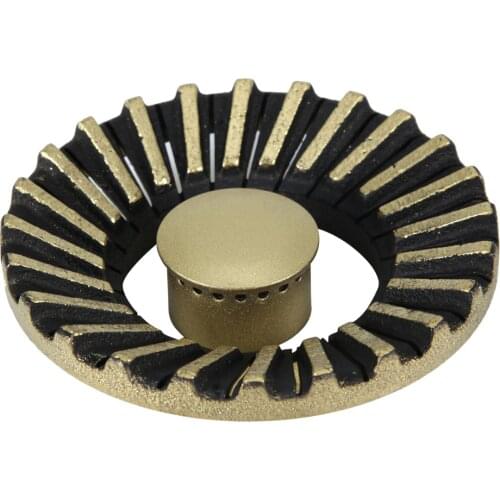 2Pcs/Set Embedded Gas Stove Burner Lid Cover Household Gas Stove Gas Stove Fire Imitation Copper Cover Embedded Stove Head