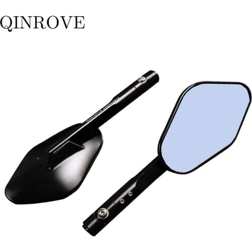 CNC Aluminum Universal Motorcycle Rear View Mirror Black Red For BMW R Nine T S1000RR F800R F650GS F800ST F700GS K1200R KTM Duke