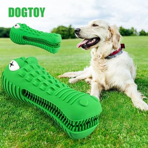 Tough Dog Chewer Toy Puppy Rubber Teething Toy with Sound Effect for Small/Medium Dog Training and Cleaning Teeth TN88