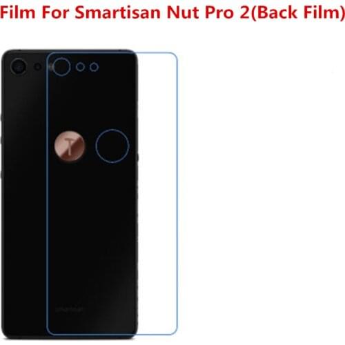 1/2/5/10 Pcs Ultra Thin Clear HD LCD Screen Protector Film With Cleaning Cloth Film For Smartisan Nut Pro 2(Back Film)