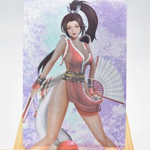 Anime Flash Card Mai Shiranui Card Small Set of Three Cards Mai Shiranui Cherry Blossom Thick Flash Card