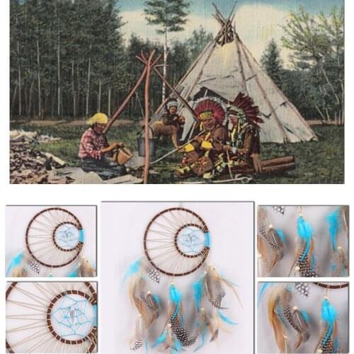 Large Handmade Small Dream Catcher Shells Dreamcatcher Wind Chimes Car Pendant Wall Hanging Ornaments Home Decor