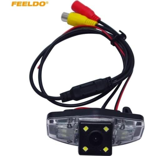 FEELDO 1Set Auto Parking Reversing Backup Camera For Honda Accord/Pilot/Civic/Odyssey CCD Rearview Camera #AM1015