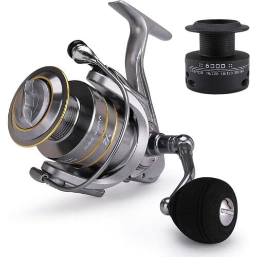 Fihsing Wheel Spinning Reel 15KG Max Drag Power Full Metal Double Spool Cup Trolling Reel Spinning Wheel On For Sea Fishing Gear