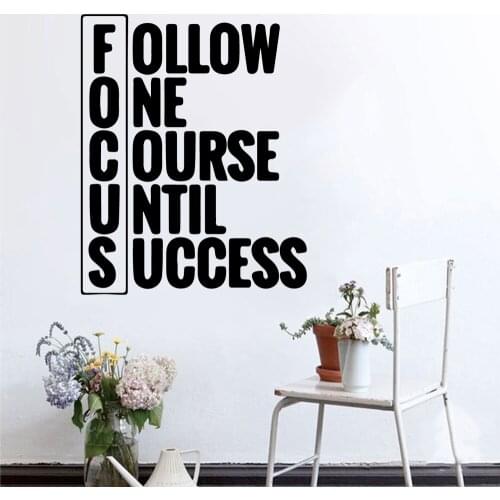 Diy Motivational sentence Waterproof Wall Stickers Wall Art Decor For Living Room Bedroom Home Party Decor Wallpaper