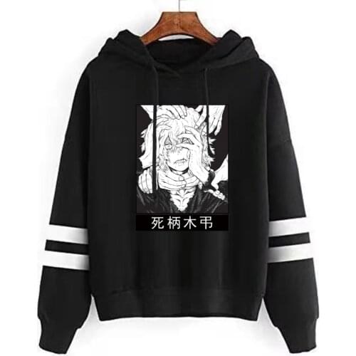 Men Women Tomura Shigaraki Hoodies Unisex Loose Casual Top Anime Pullovers