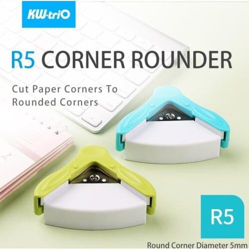 New Mini Corner Rounder Puncher Portable Round Corner Trimmer Cutter R5 5mm Border Round Corner Punch Cut Card Photo Paper Stamp