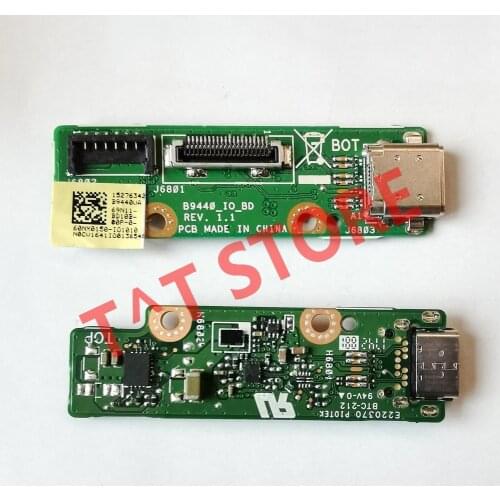 Original for ASUS B9440 B9440U B9440UA usb type-c Jack board B9440_IO_BD test well free shipping