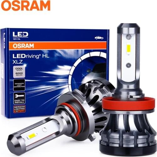 OSRAM Super Mini faro HB2 h7 9005 9006 H4 6000K led hb4 HIR2 H4 led HB3 h1 9012 Bulbs led light car lampada 12v H11 Headlight