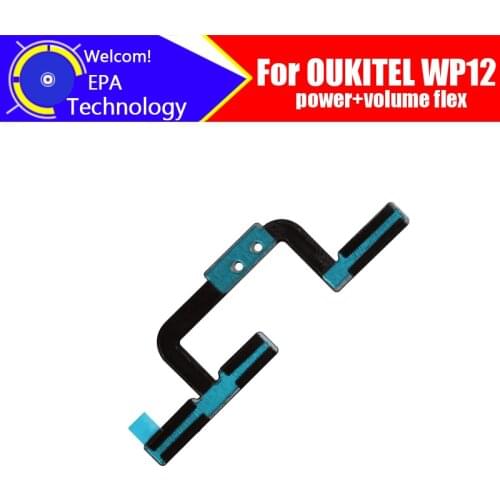 OUKITEL WP12 Side Button Flex Cable 100% Original Power + Volume Button FPC Wire Flex Cable repair accessories for OUKITEL WP12
