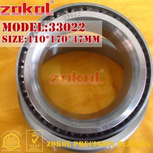ZOKOL bearing 33022 3007122E Tapered Roller Bearing 110*170*47mm