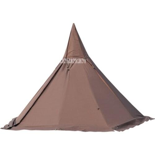 A5 Pentagonal Shelter Pyramid Tower Tent A Shaped Tower Sunshade Outdoor Survival Equipment Field Survival Army Camping Tent