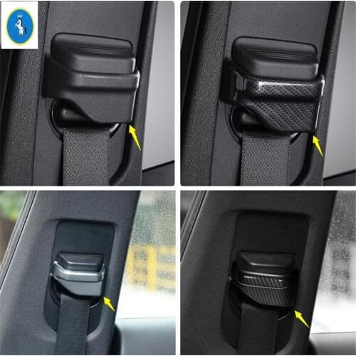 Yimaautotrims Auto Styling Safety Seat Belt Lock Buckle Cover Trim Fit For Mercedes Benz GLA X156 / CLA W117 2015 - 2019 ABS