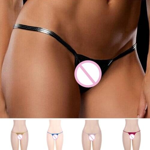 G-String Panties Porno Erotic Underwear Women Costume Babydolls Chemises Leather Panty Exotic Apparel Erotic Sexy Lingerie