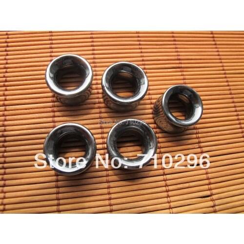 Wholesale 22mm 10pcs/lit Hematite Gem stone Eyelets Body jewelry Piercing jewelry