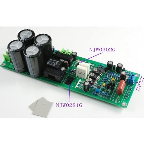 ZEROZONE Assembeld LJM MX90 Mono Power Amplifier Board 90W 8R ONSEMI Transistors L11-46