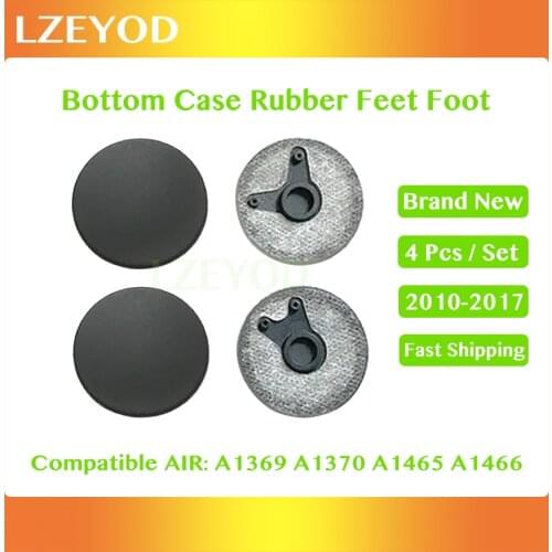 1Set New Bottom Case Cover Rubber Feet Foot Pad Fit for Macbook Air 11" 13" A1369 A1370 A1465 A1466 rubber feet