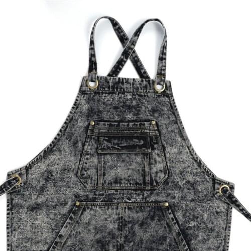 Focus on the Processing and Production of Work Clothes Aprons Cotton Polyester Linen Work aprons Leather Accessories Aprons