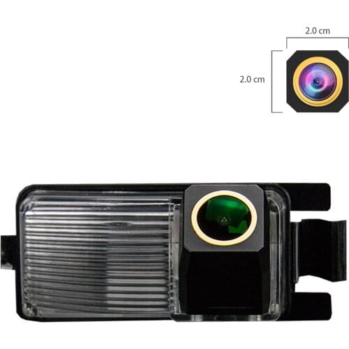 Misayaee Golden HD Car Rear View Reverse Camera Plate Light for Nissan Tiida Leaf Versa Sentra Cube 370Z 350Z President PGF50 4