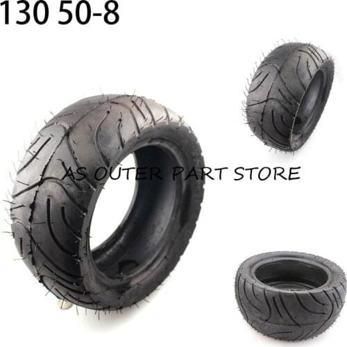 8 inch 130/50-8 Tire Tubeless vacuum Tyres For Electric Scooter Super Pocket bike Mini