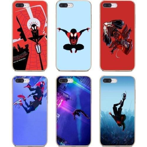 Miles-Morales-jump Soft Shell Cover For Sony Xperia XA1 XA2 ULTRA 10 X L2 For Oppo realme c3 6 6S 6i 7 7i Pro c11