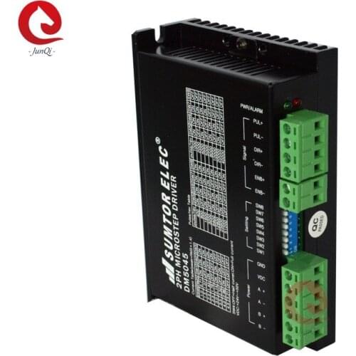 CNC spare parts NEMA 17 23 34 Stepper Motor Driver DM5045 1.0-4.5A DC24-50V 256 Subdivison PWM Constant Current Driver