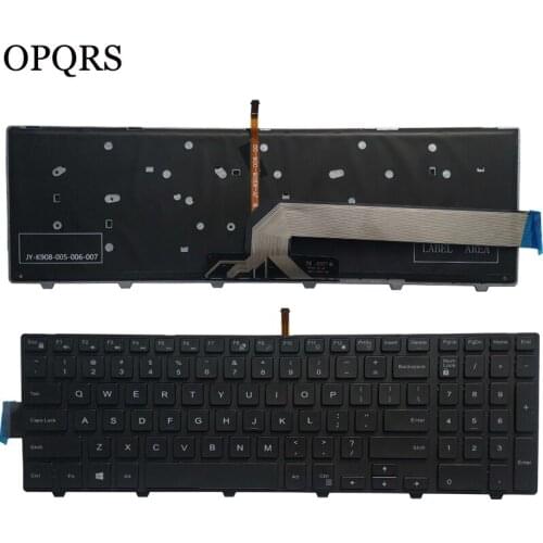 US keyboard For Dell Inspiron 15 3000 5000 3541 3542 3543 5542 5545 5547 17-5000 Laptop English Keyboard With Backlit