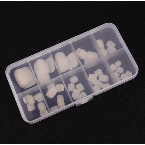 Hot Sales 100Pcs Artificial Acrylic Toe Fake Nails Tips Natural/White/Clear Foot False Nails Manicure Art Decoration Faux Ongles