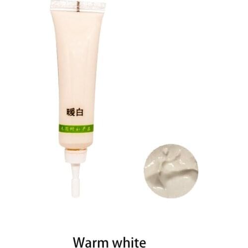 Warm White Furniture Refinishing Wood Door Floor Furniture Repair Cream Paint Wood Pothole Scratch Repair Material