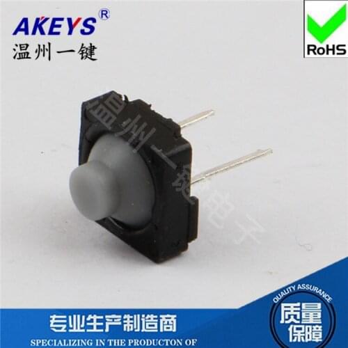 Original new 100% 2pin of the silent copper foot touch switch key switch life is high the electro adhesive button 8*8 TS-F003