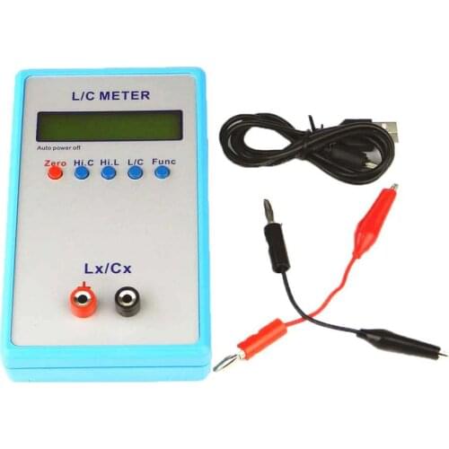 Handheld L/C Inductance Inductor Capacitance Meter Digital Bridge LCR Table LCD Display