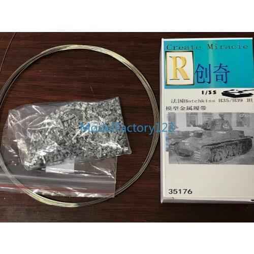 R Model 35176 1/35 Metal Track For WWII France Hotchkiss H35 H39 lighh Tank