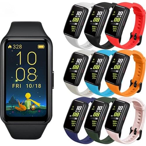 Adjustable Silicone Strap Replacement Wrist Band Waterproof Women Men Bracelet Wristband For HUAWEI Honor Band 6 Smart Watch