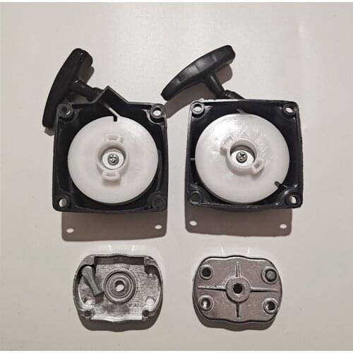 RECOIL STARTER & CUP FOR 1E40F-5 40F-5 40-5 1E44F-5 2T BRUSHCUTTERS STRIMMERS PULL START PULLEY ROPE GRIPE CLAW COG